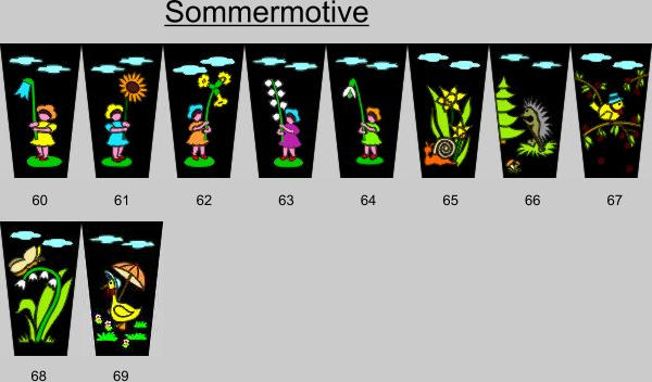 Sommermotive 60		61		62		63		64		65		66		67 68		69