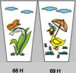 68 H 69 H